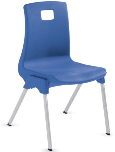 blue classroom chair