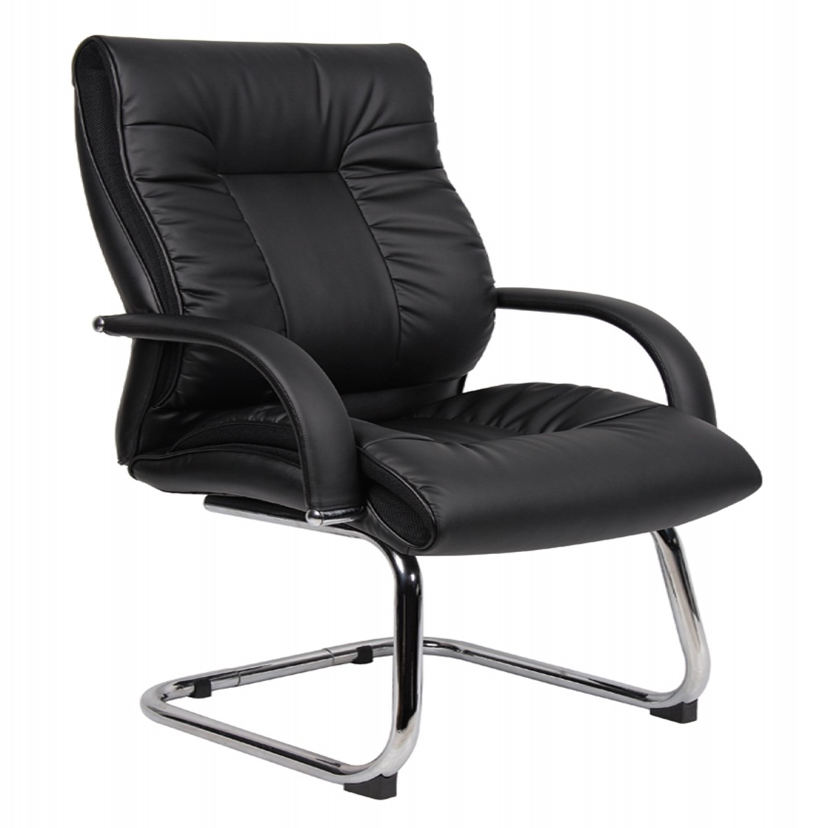 DER100C1BLK Visitor Chair Derby Cantalever Chair 121 Office Furniture