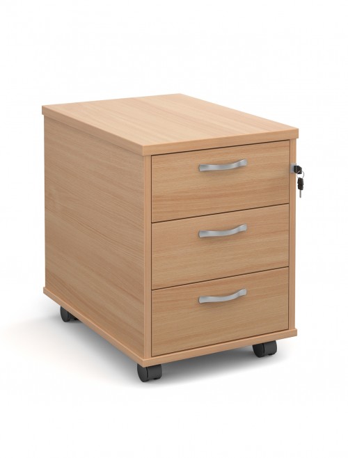 Dams 3 Drawer Mobile Pedestal R3M - enlarged view