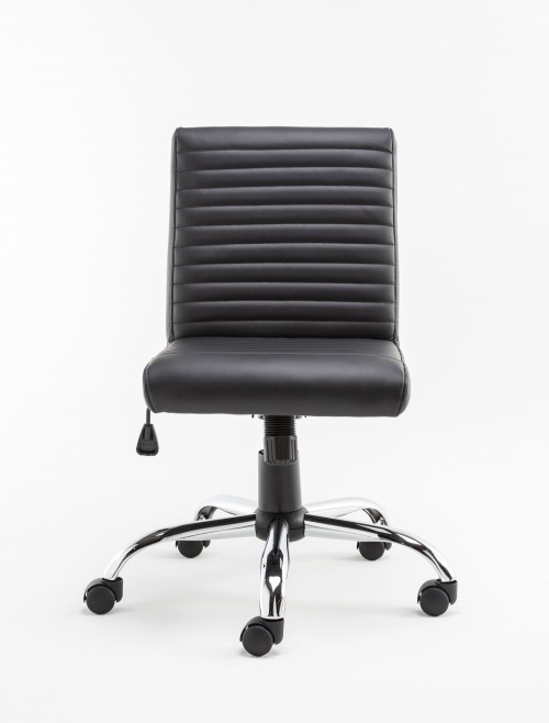 Lane Faux Leather Operators Chair AOC21086BLK - enlarged view