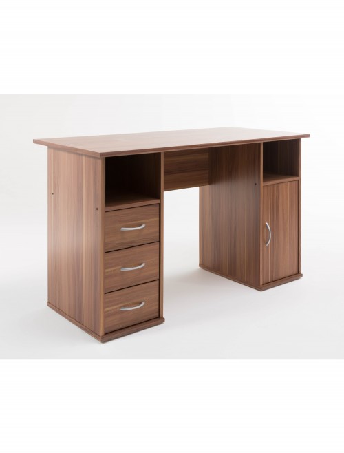 Alphason Maryland Computer Workstation AW12010WAL Walnut - enlarged view