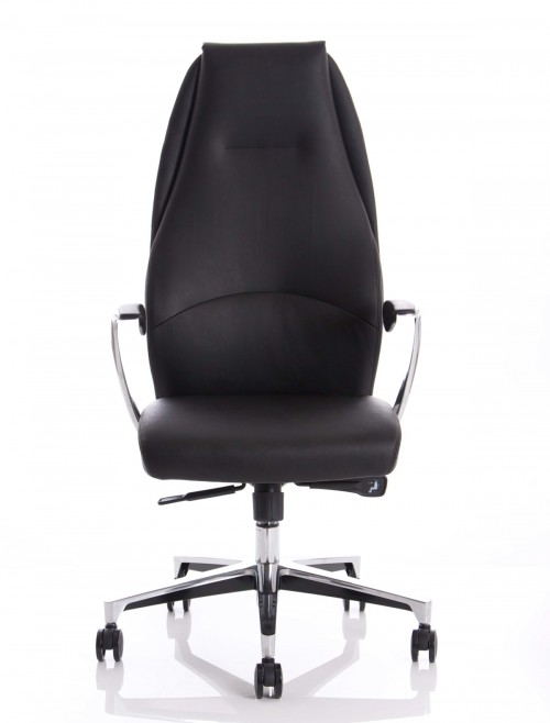 Office Chairs - Mien Black Bonded Leather Executive Office Chair EX000184 - enlarged view