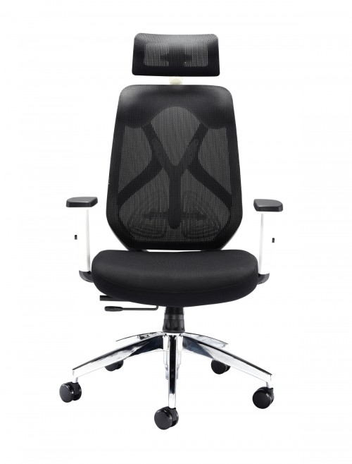 Office Chairs Maldini High Back Mesh Office Chair CH0782WH