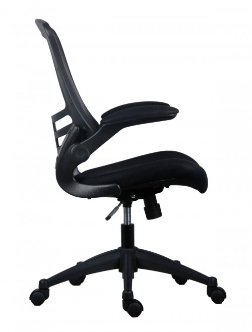 Office Chairs - Marlos Mesh Office Chair in Black CH0790BK - enlarged view