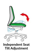 Function - Independent Seat Tilt Adjustment