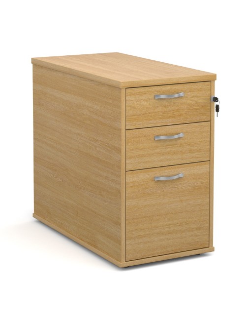 Desk High Pedestal - 800mm Deep 3 Drawer Pedestal R25DH8 by Dams - enlarged view