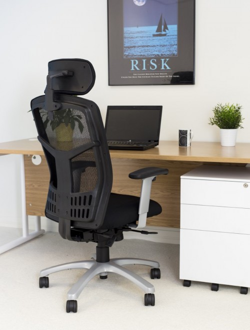 Office Chairs - TC Fonz Mesh Office Chair CH0730 - enlarged view