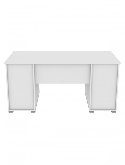 Home Office Desks - Alphason Kentucky White Desk AW1374WHT - enlarged view