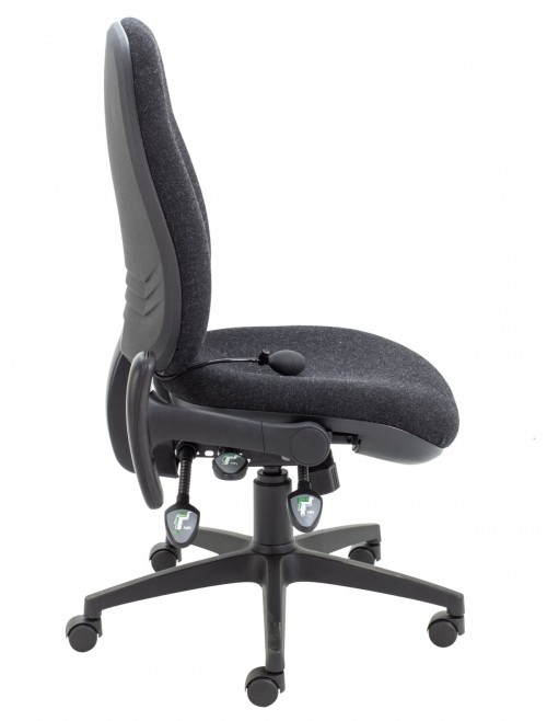 TC Office Concept Maxi Ergo Office Chair CH0808CH in Charcoal - enlarged view