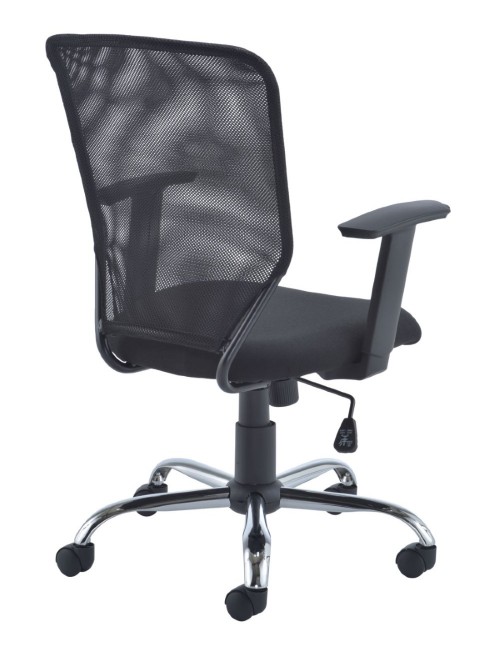 Office Chairs - TC Start Mesh Office Chair in Black CH1743BK - enlarged view