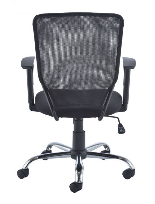 Office Chairs - TC Start Mesh Office Chair in Black CH1743BK - enlarged view