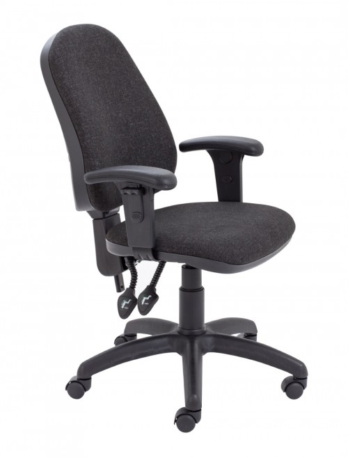 TC LITE002 High Back 2 Lever Operator Chairs - enlarged view