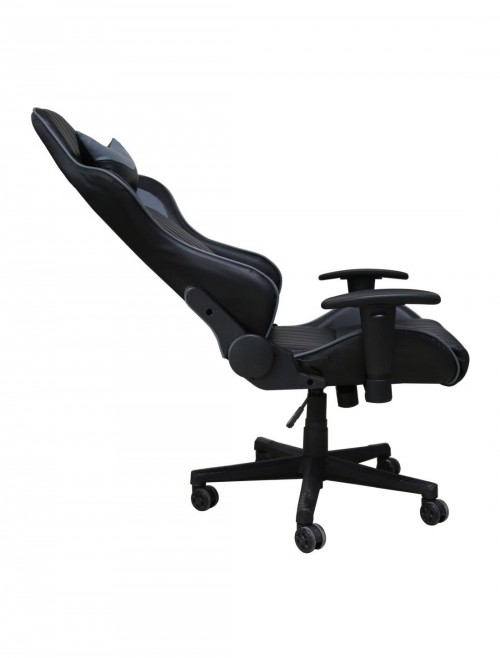 Gaming Chair Senna Racing Chair AOC5126GRY Black Grey by Alphason - enlarged view