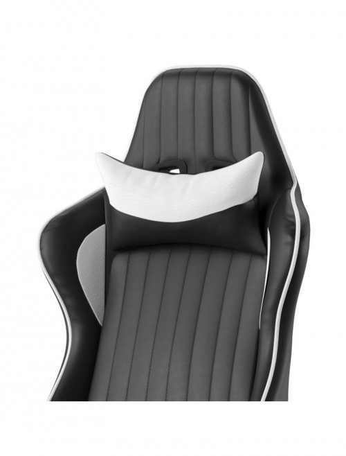 Gaming Chair Senna Racing Chair AOC5126WHI Black White by Alphason - enlarged view