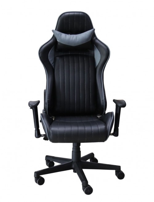 Gaming Chair Senna Racing Chair AOC5126GRY Black Grey by Alphason - enlarged view