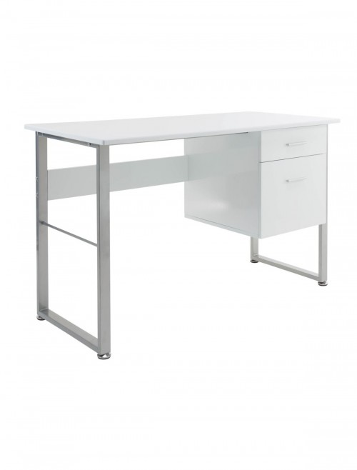 Alphason Cabrini Office Desk AW22226-WH - enlarged view