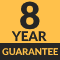 8 Year Guarantee