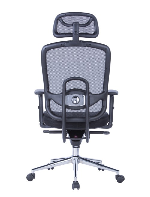 Mesh Office Chair Miami Black AOC2800BLK by Alphason - enlarged view