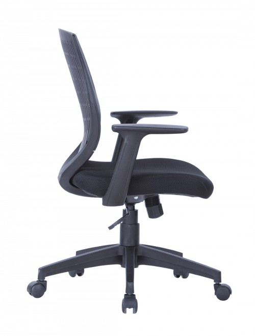 Office Chair Black Malibu AOC5460BLK by Alphason - enlarged view