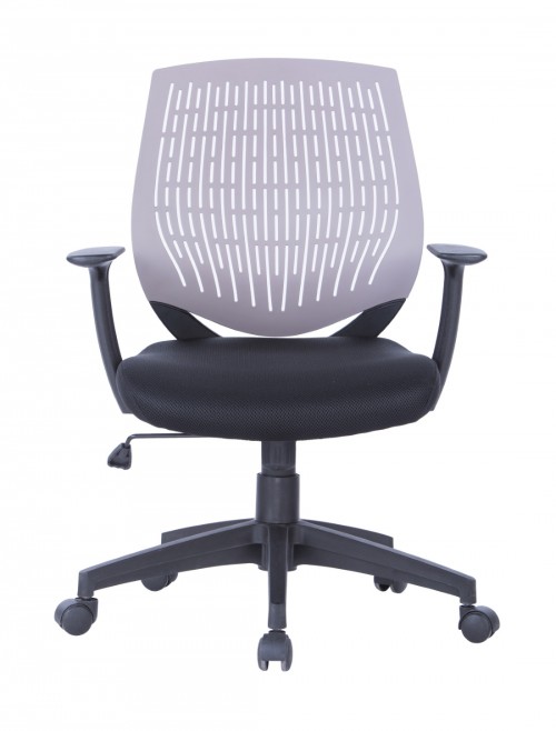 Office Chair Grey Malibu AOC5460GRY by Alphason - enlarged view