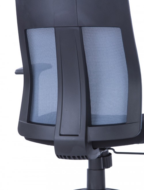 Mesh Office Chair Grey Laguna AOC1705GRY by Alphason - enlarged view