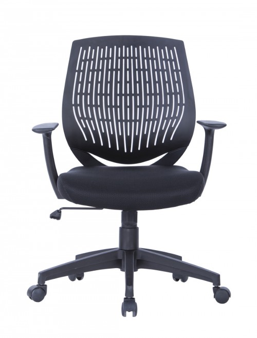 Office Chair Black Malibu AOC5460BLK by Alphason - enlarged view