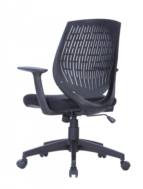 Office Chair Black Malibu AOC5460BLK by Alphason - enlarged view