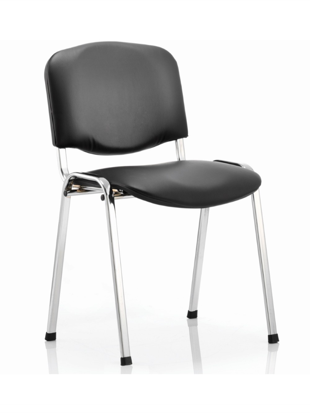Iso Vinyl Reception Visitors Chair Chrome Frame BR000072 | 121 Office