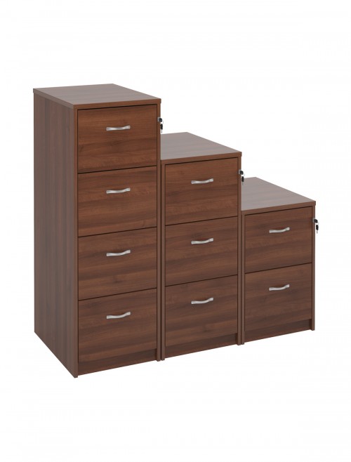 Deluxe Executive 4 Drawer Filing Cabinet LF4 - enlarged view