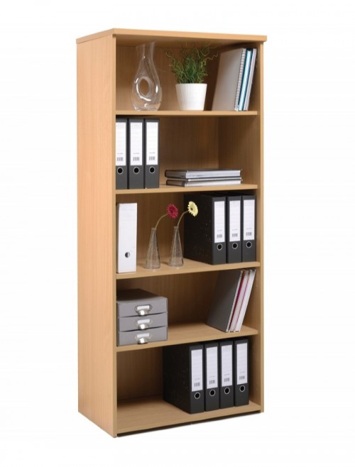 Office Bookcase 1790mm High Bookcase with 4 Shelves R1790 by Dams - enlarged view