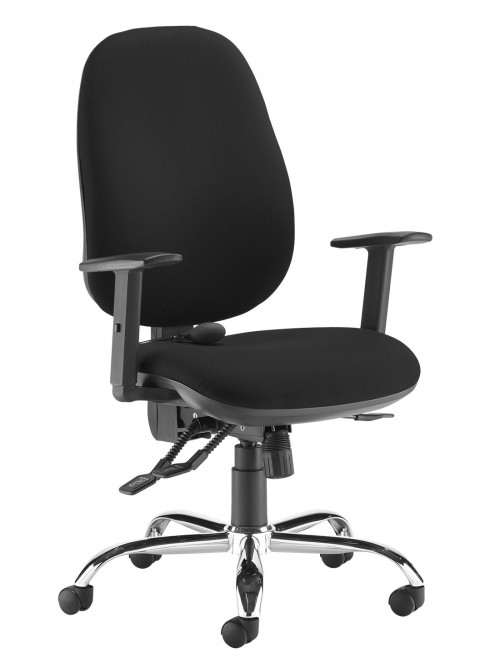 Office Chairs Jota Ergo Extra High Back Asynchro Task Chair JXERGOB by Dams