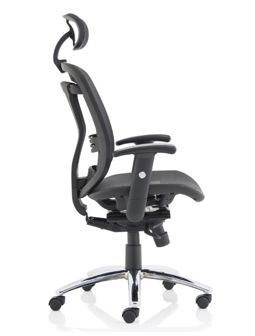 Mirage 2 Executive Mesh Office Chair with Headrest KC0148 - enlarged view