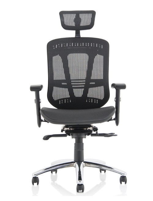 Mirage 2 Executive Mesh Office Chair with Headrest KC0148 - enlarged view