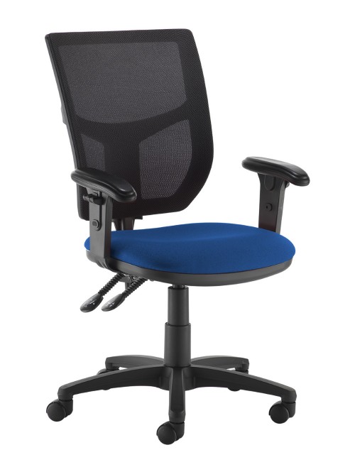 Altino High Back 2 Lever Operators Chair AH12-000 with Adjustable Arms - enlarged view