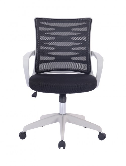 Mesh Office Chair Black Spyro BCM/K488/WH-BK by Eliza Tinsley - enlarged view