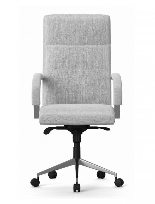 Fabric Office Chair Grey Bedford Computer Chair AOC1580GRY by Alphason