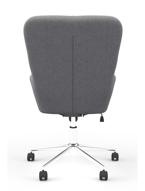 Fabric Office Chair Grey Benjamin Computer Chair AOC4482GRY by Alphason - enlarged view