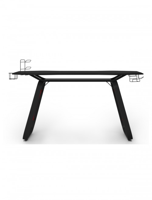 Gaming Desk Oblivion Black Home Office Desk AW9220 by Alphason Dorel - enlarged view