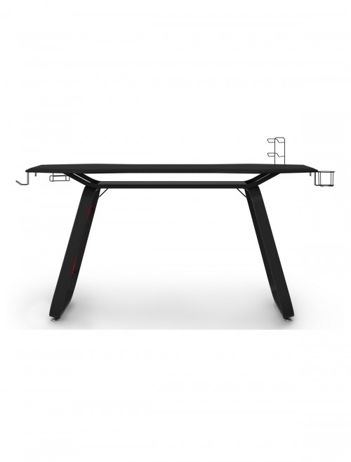 Gaming Desk Oblivion Black Home Office Desk AW9220 by Alphason Dorel - enlarged view