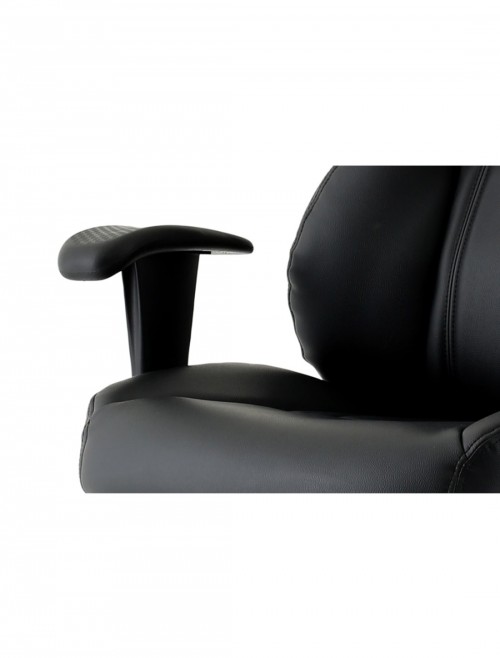 Office Chair Black Windsor Bonded Leather Executive Chair EX000213 by Dynamic - enlarged view