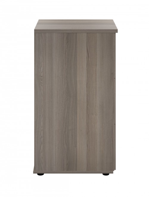 Office Storage Grey Oak Filing Cabinet 3 Drawer TES3FCGO by TC - enlarged view