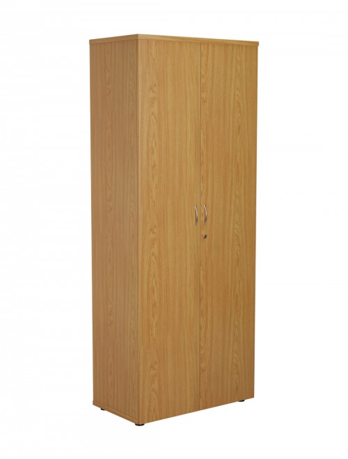 Office Cupboard Oak 2000mm Tall Office Storage Cupboard WDS2045CPNO by TC