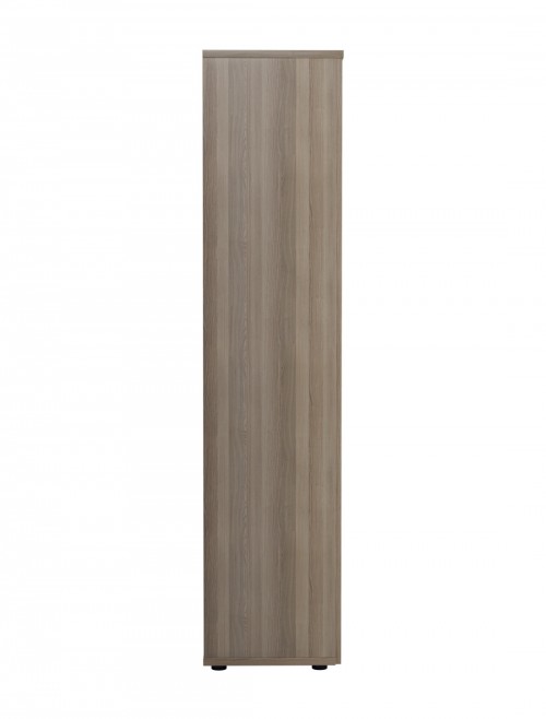 Office Cupboard Grey Oak 2000mm Tall Office Storage Cupboard WDS2045CPGO by TC - enlarged view