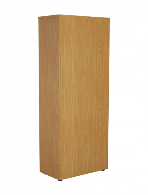 Office Cupboard Oak 2000mm Tall Office Storage Cupboard WDS2045CPNO by TC - enlarged view