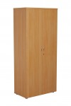 Office Cupboard Beech 1800mm Tall Office Storage Cupboard WDS1845CPBE by TC - enlarged view