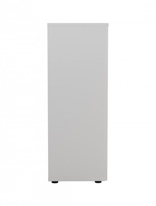 Office Cupboard White 1200mm Office Storage Cupboard WDS1245CPWH by TC - enlarged view