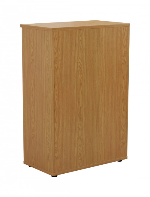 Office Bookcase Oak 1200mm Office Storage Bookcase WDS1245NO by TC - enlarged view