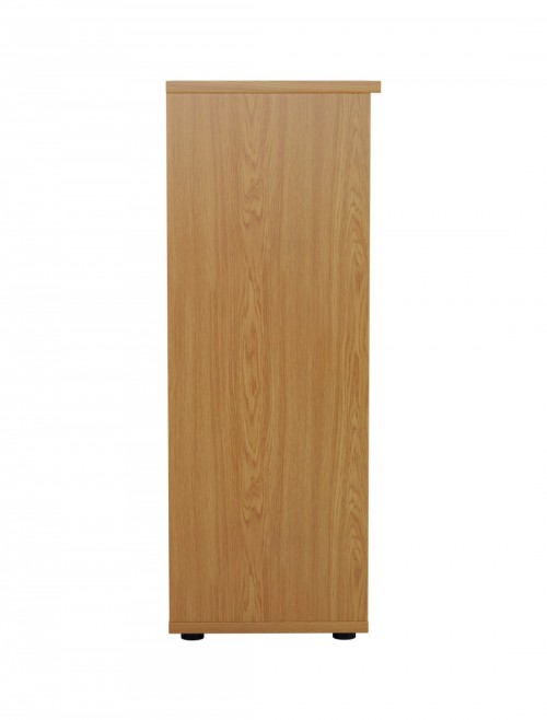 Office Bookcase Oak 1200mm Office Storage Bookcase WDS1245NO by TC - enlarged view