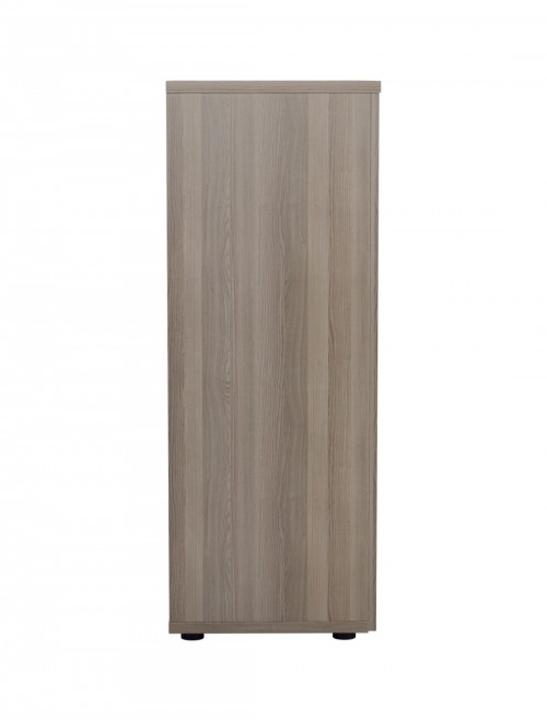 Office Cupboard Grey Oak 1200mm Office Storage Cupboard WDS1245CPGO by TC - enlarged view