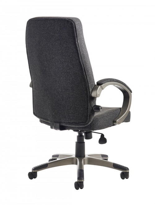 Office Chair Blue Lucca High Back Managers Chair LUC300T1-C by Dams - enlarged view